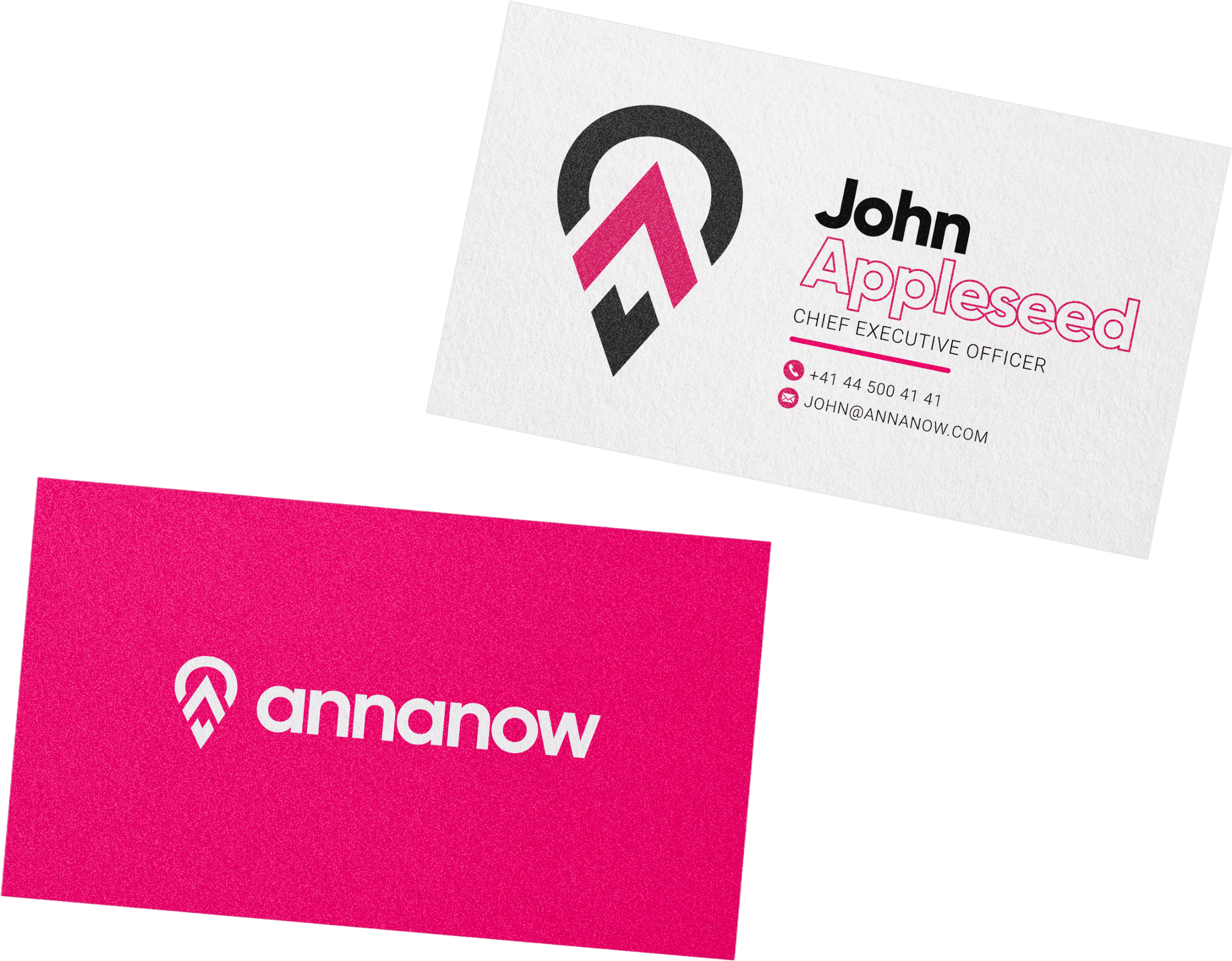 Annanow Bussines Card Illustration