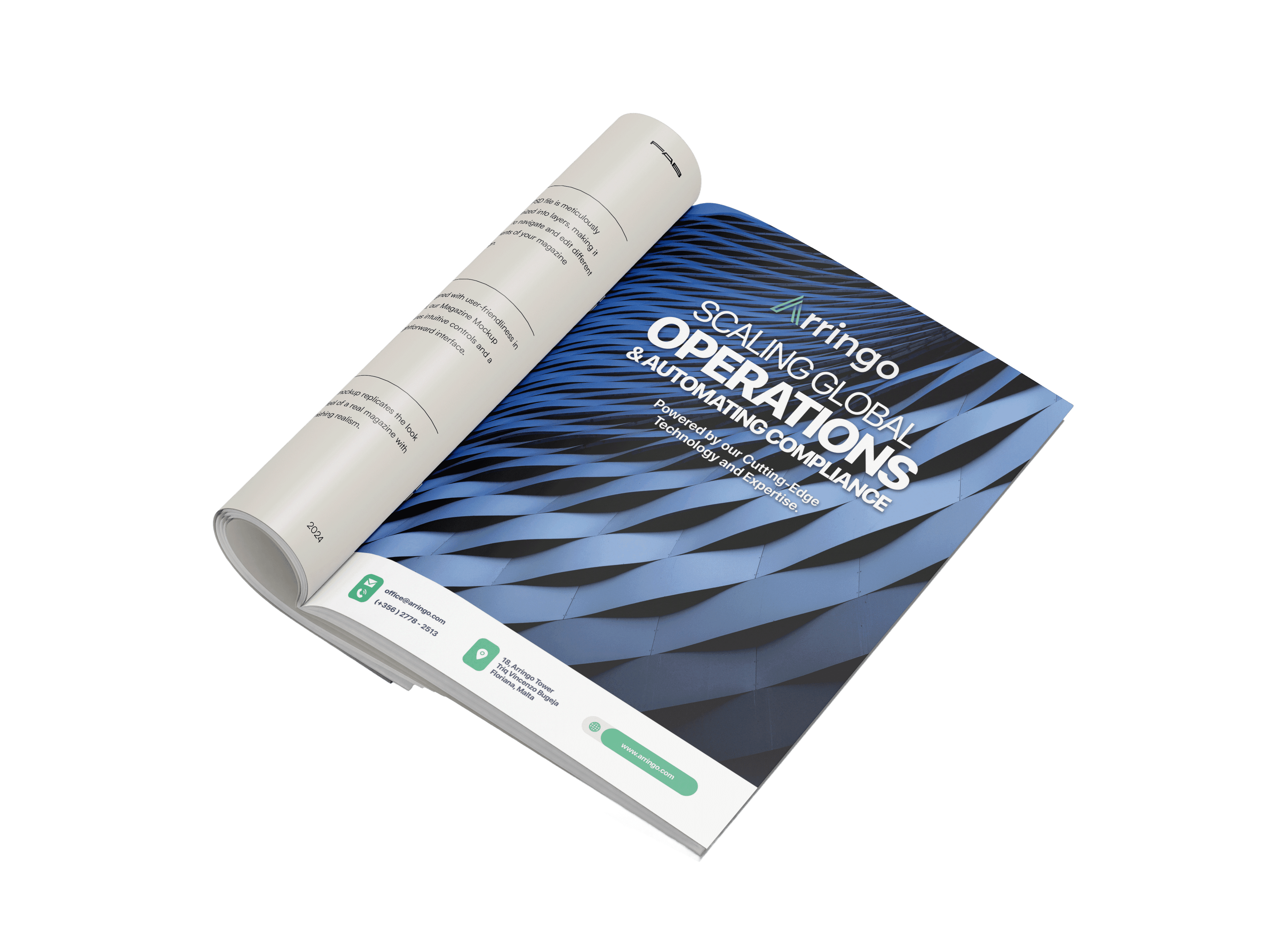 Arringo Brochure Inside Illustration